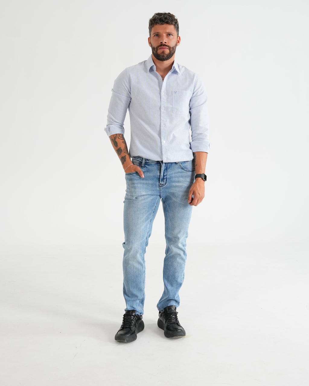 JEAN JH001 JBG AZUL