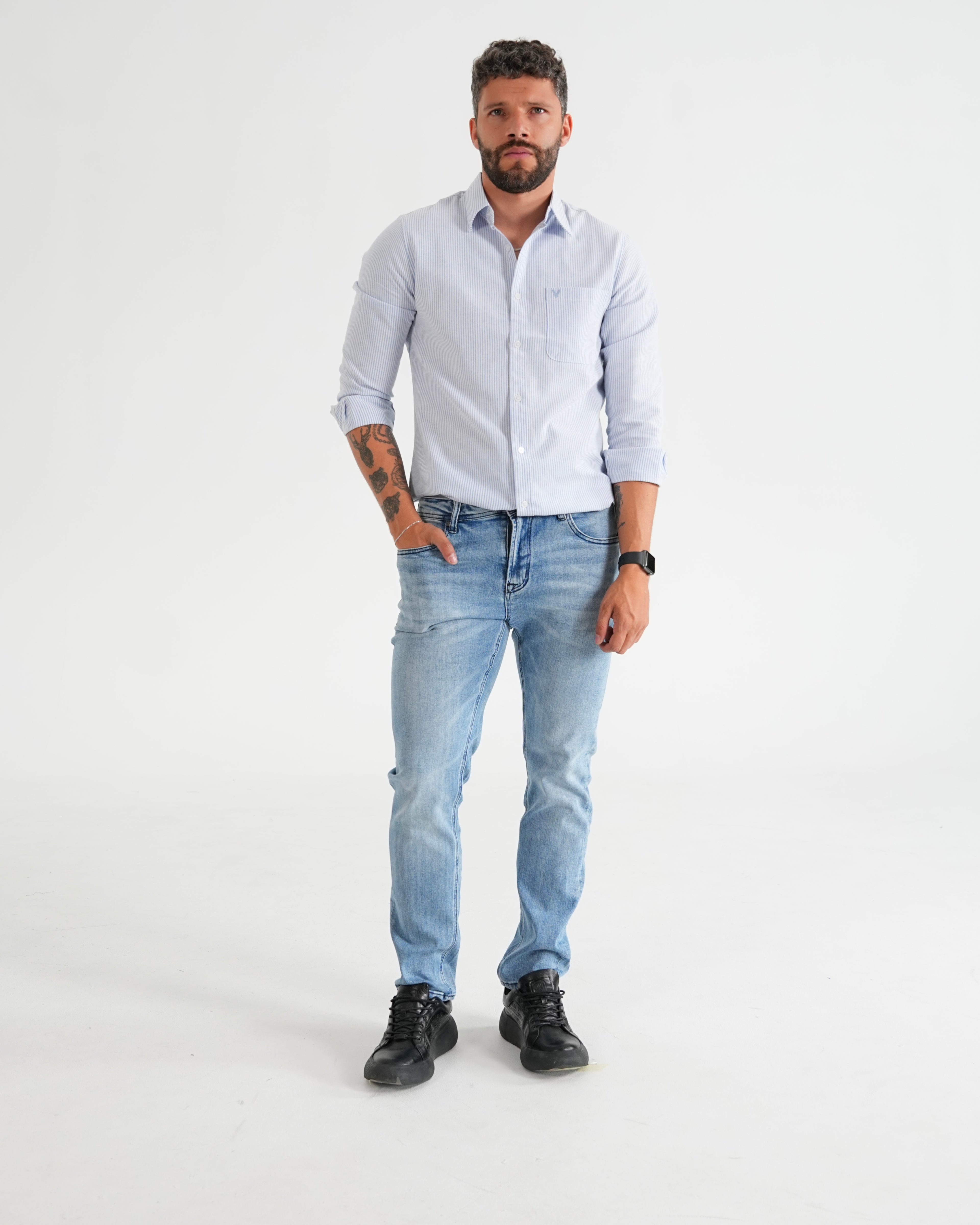JEAN JH001 JBG AZUL