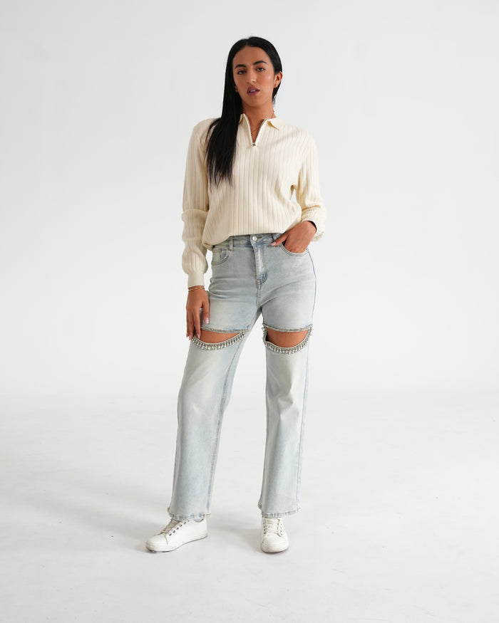 JEAN JD003 MJBN AZUL
