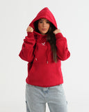 HOODIE FSA083 ROJO