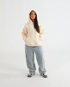 HOODIE FMSA044 BEIGE