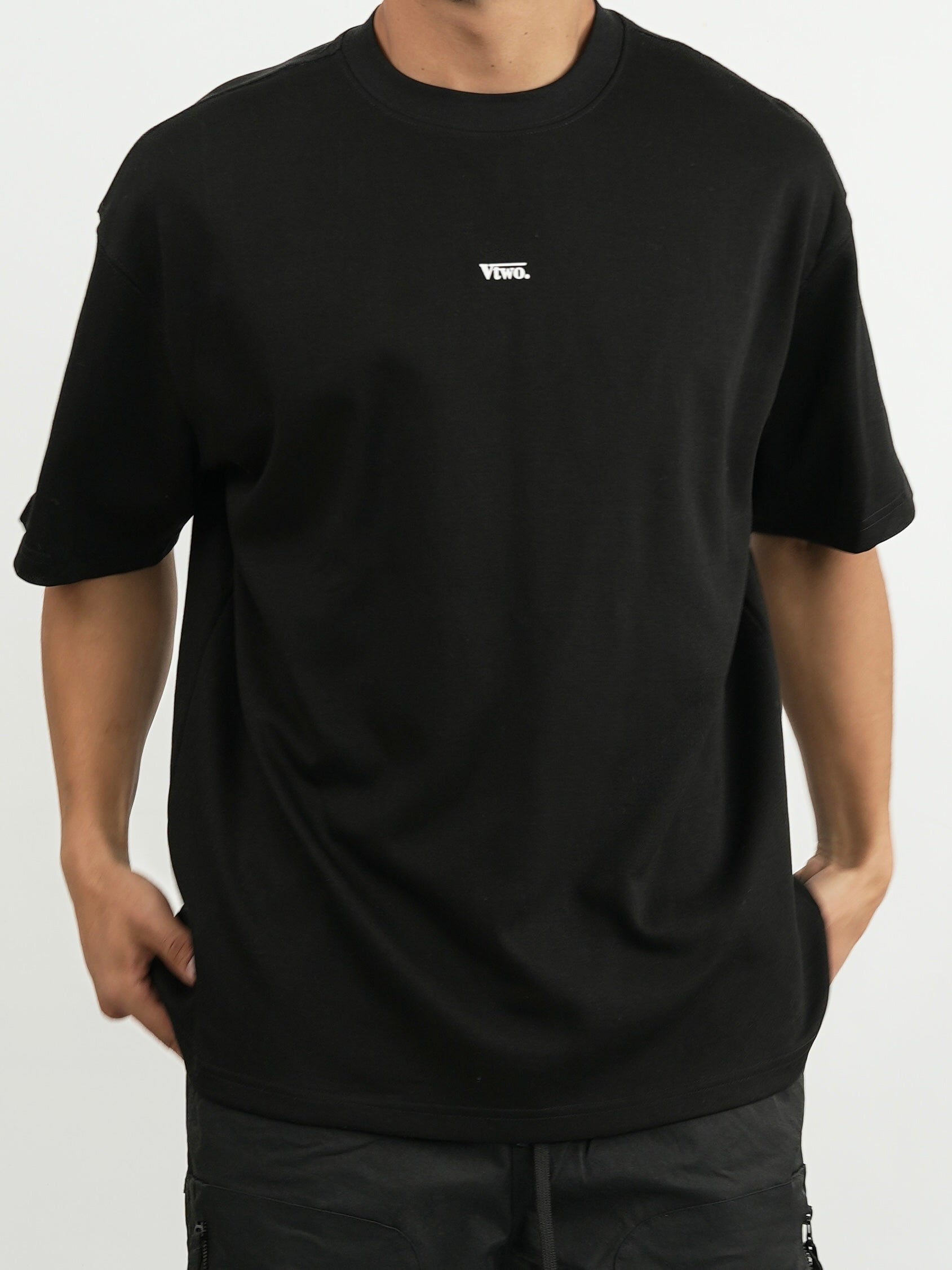 CAMISETA HOMBRE FCA001 NEGRO