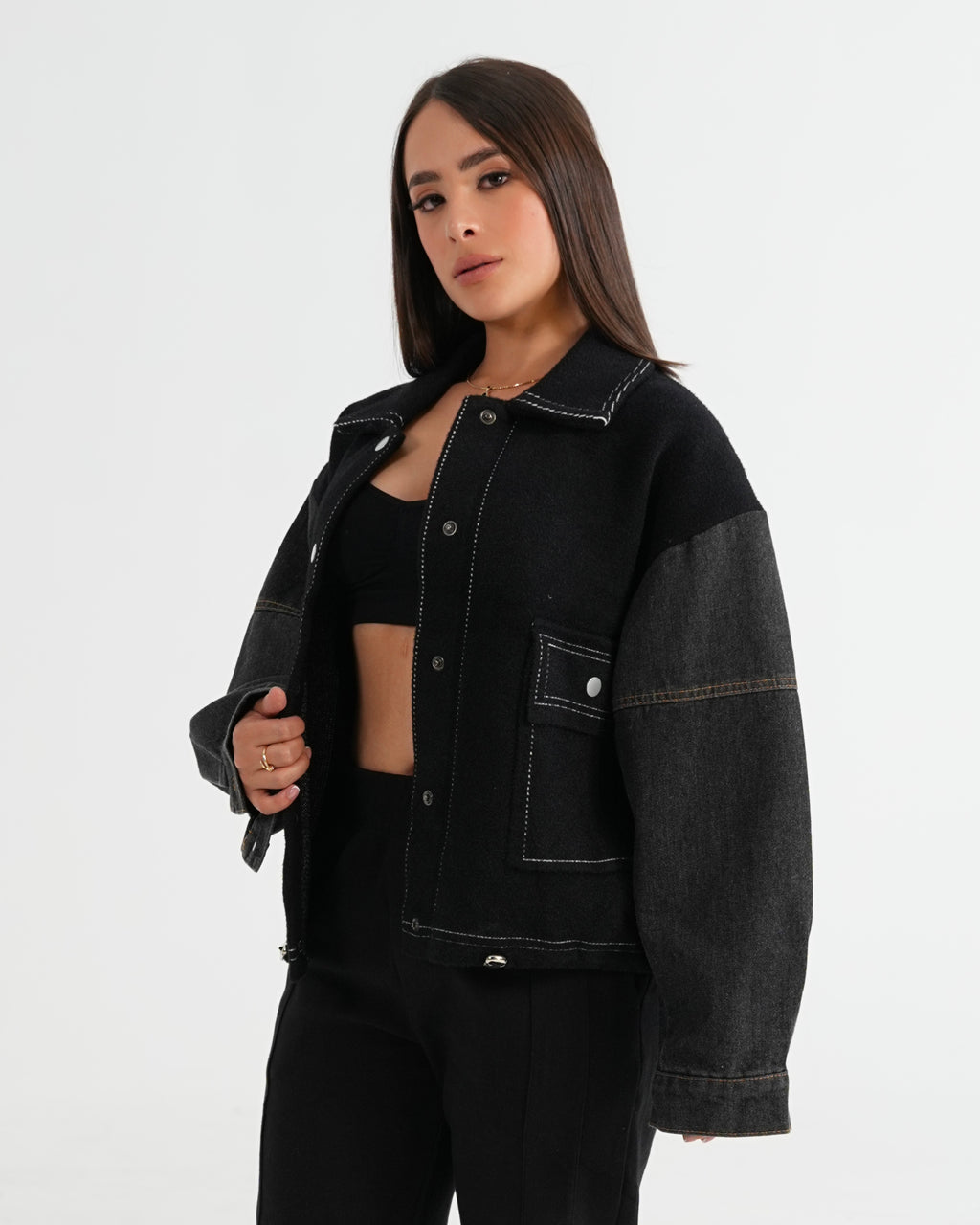 CHAQUETA CVR002 NEGRO