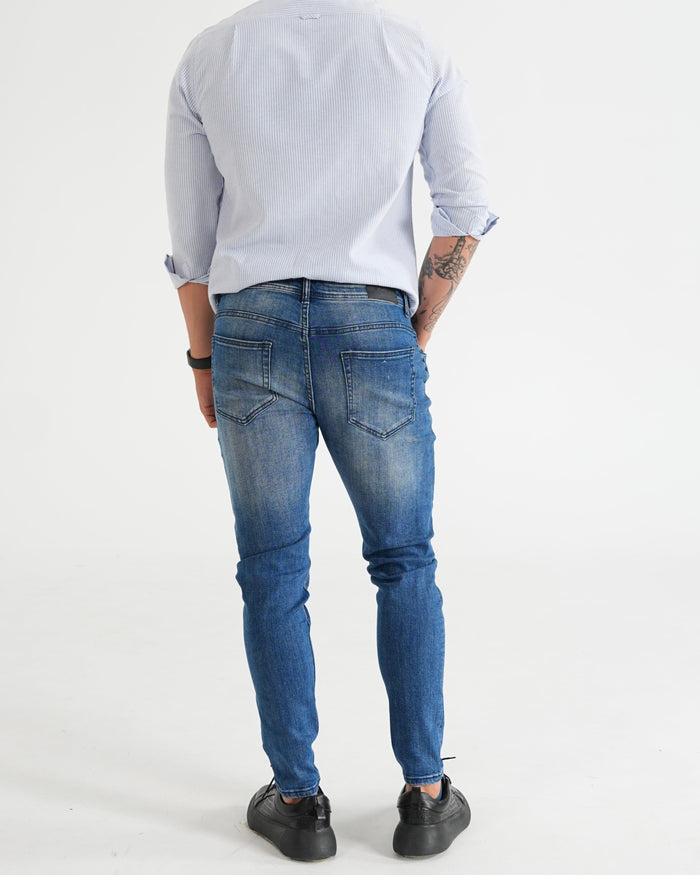 JEAN AZUL PARA HOMBRE