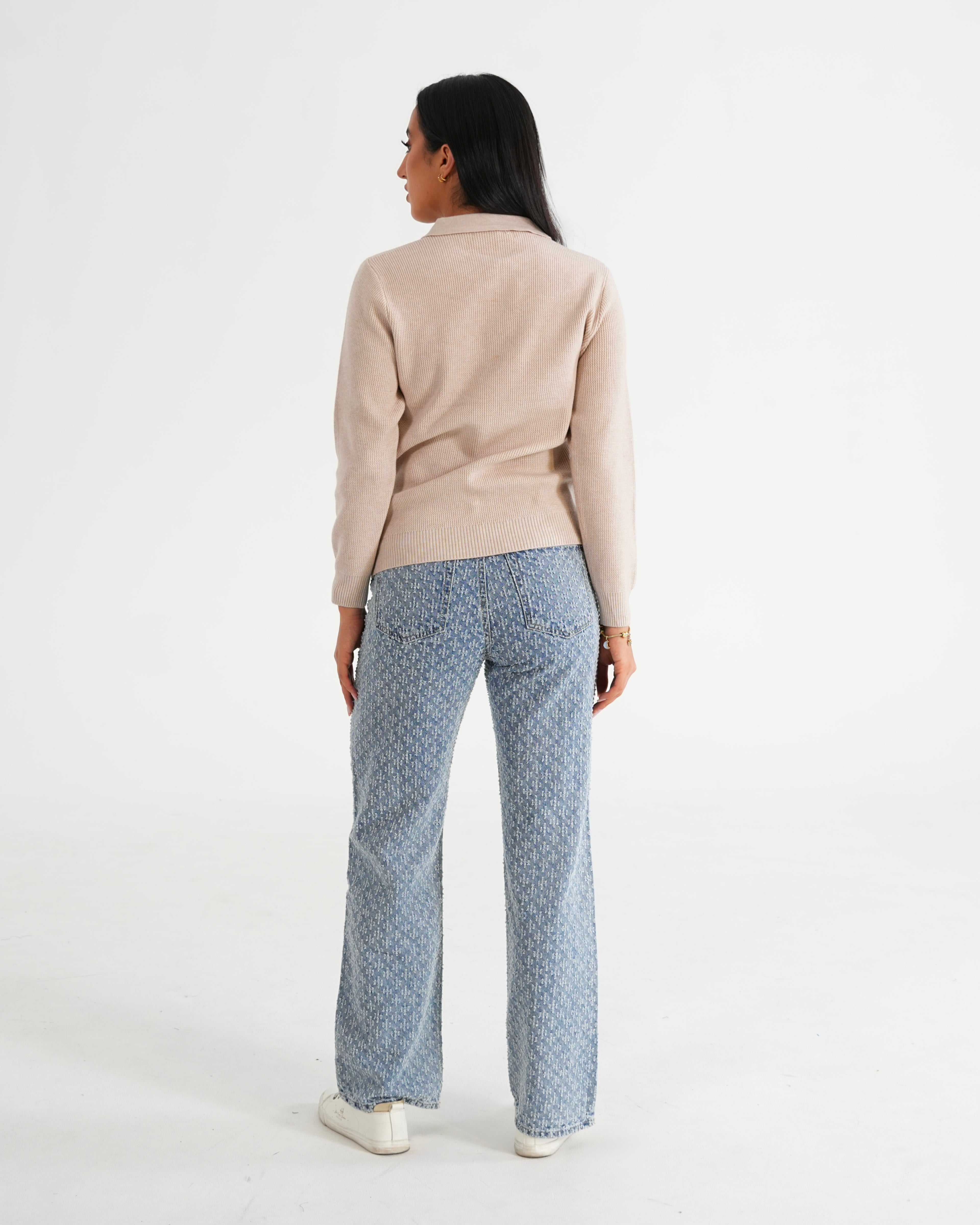 SUÉTER HISA021 GRIS