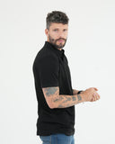 CAMISA POLO JCA002 NEGRO