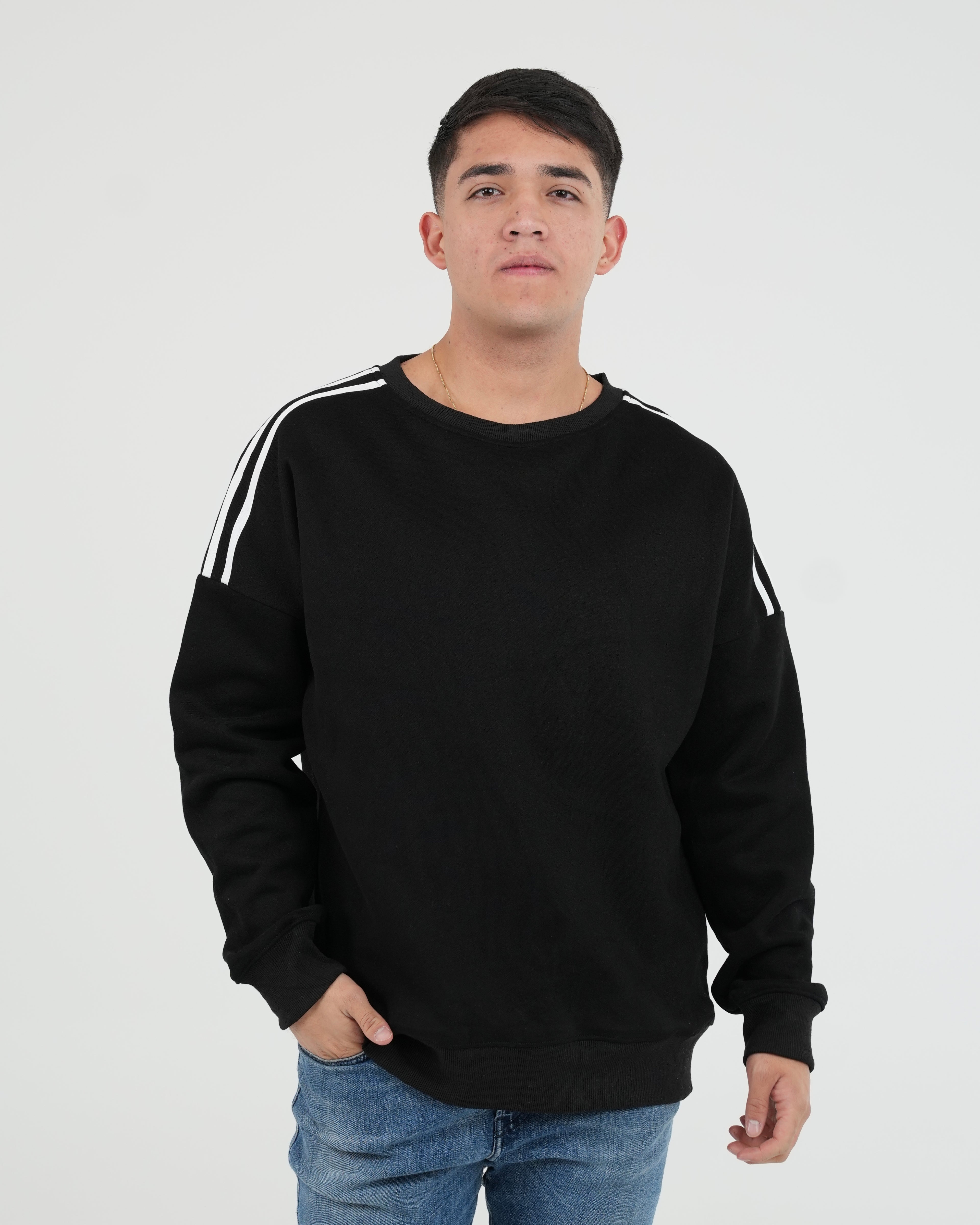 BUZO FSA058 NEGRO