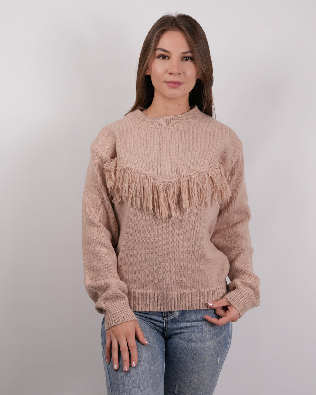 SUÉTER MSA171 KHAKHI