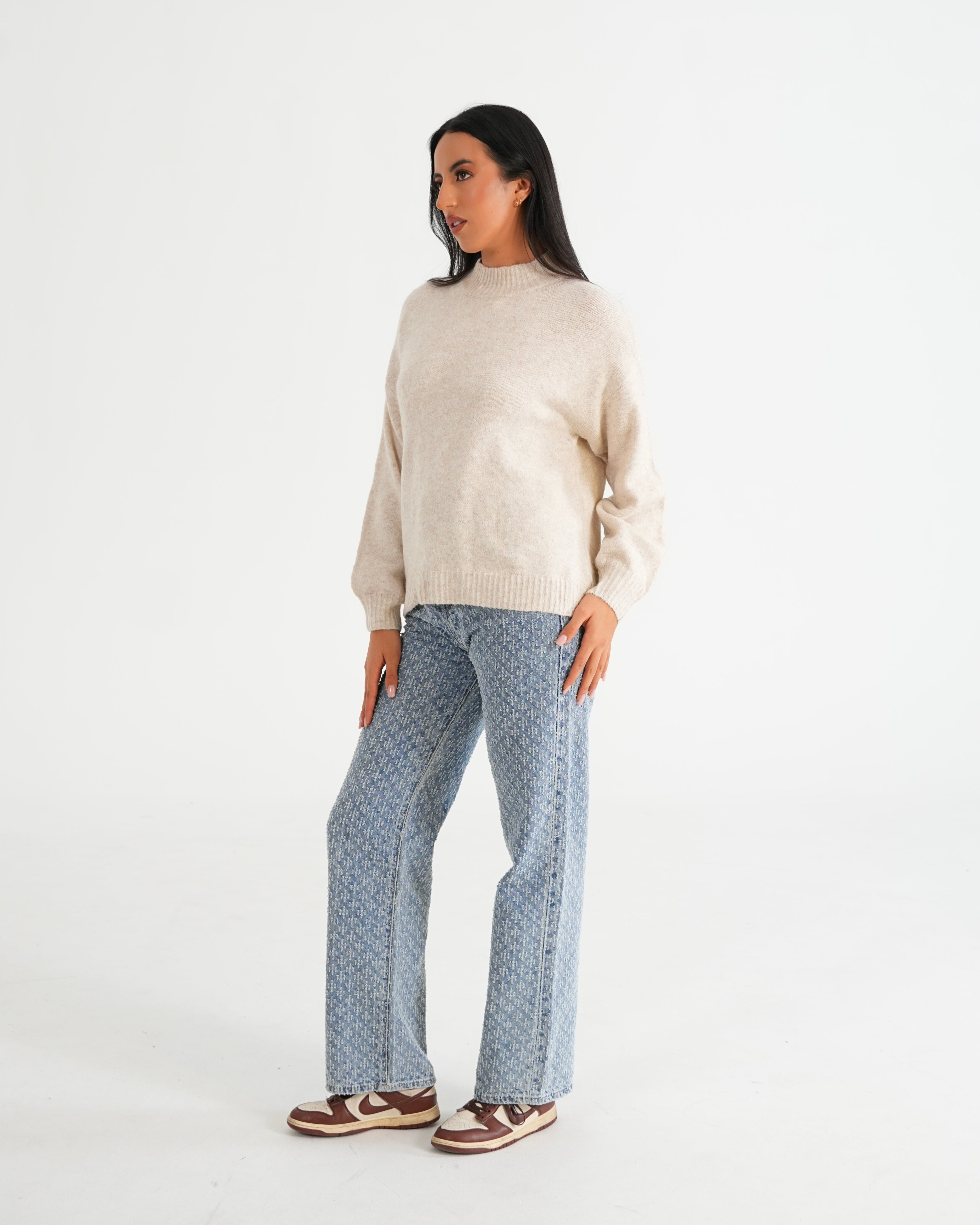 SUÉTER MSA218 BEIGE