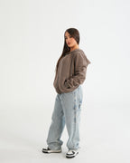 HOODIE FSA067 KHAKI O