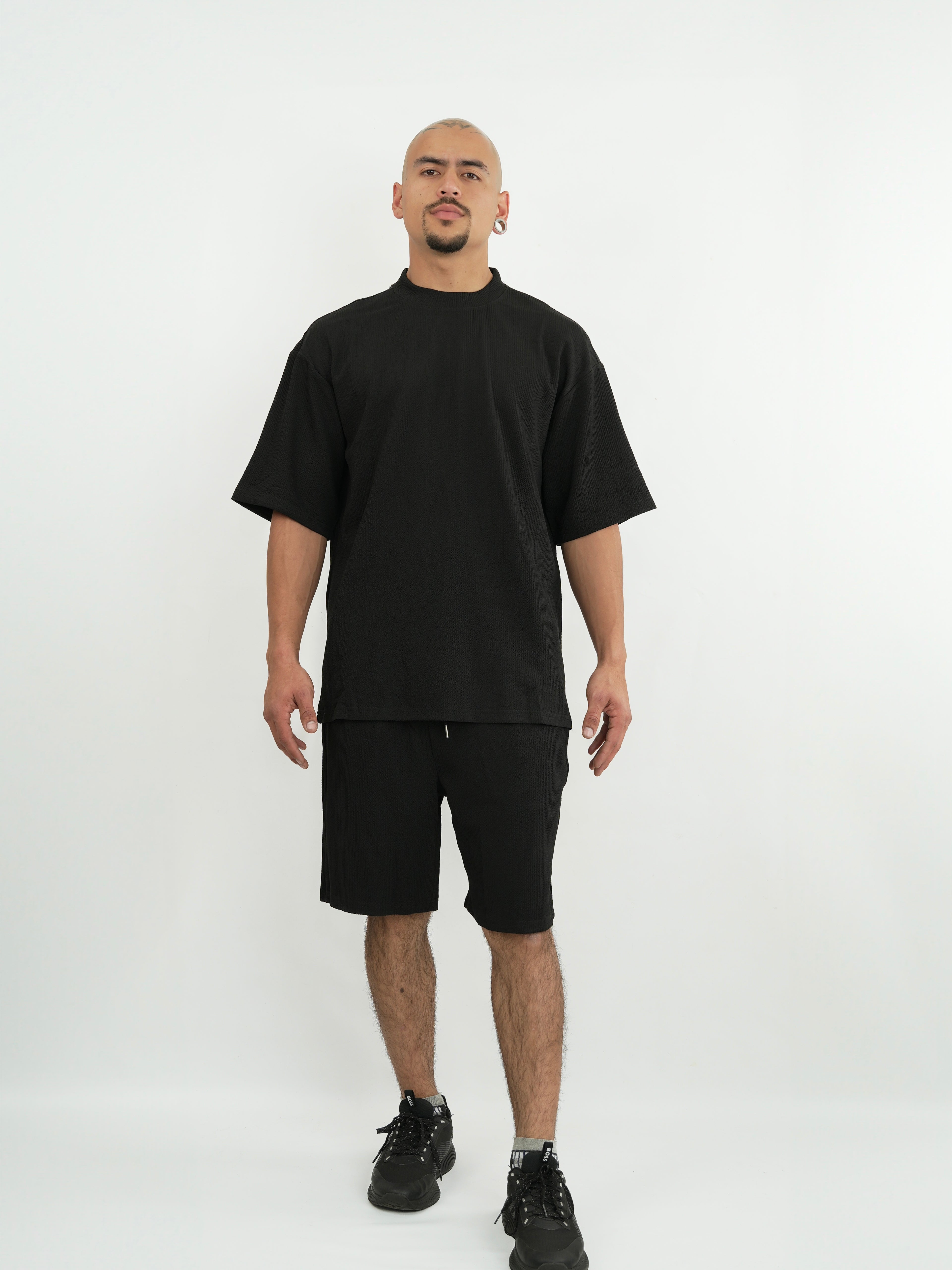 CONJUNTO HOMBRE FST001 NEGRO