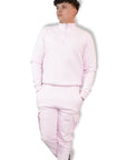 Conjunto Sudadera Unisex Rosa