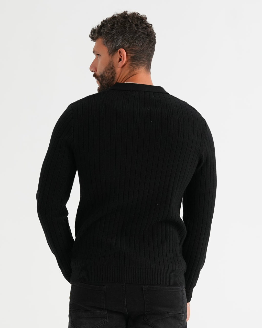 SUÉTER HISA022 NEGRO