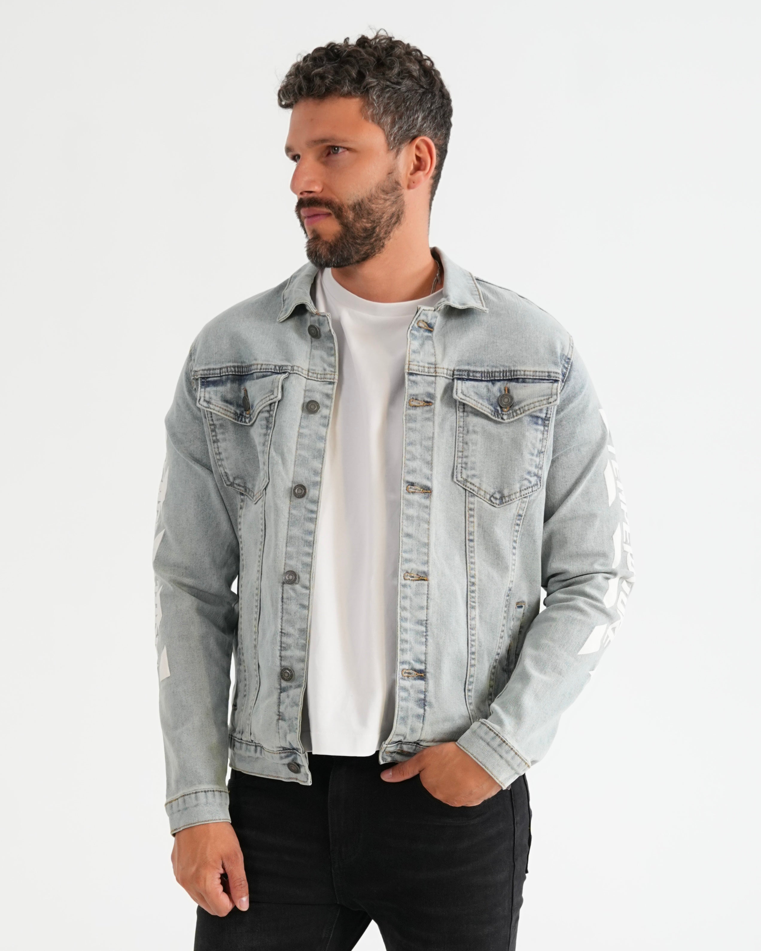 CHAQUETA DENIM VR038 AZUL C