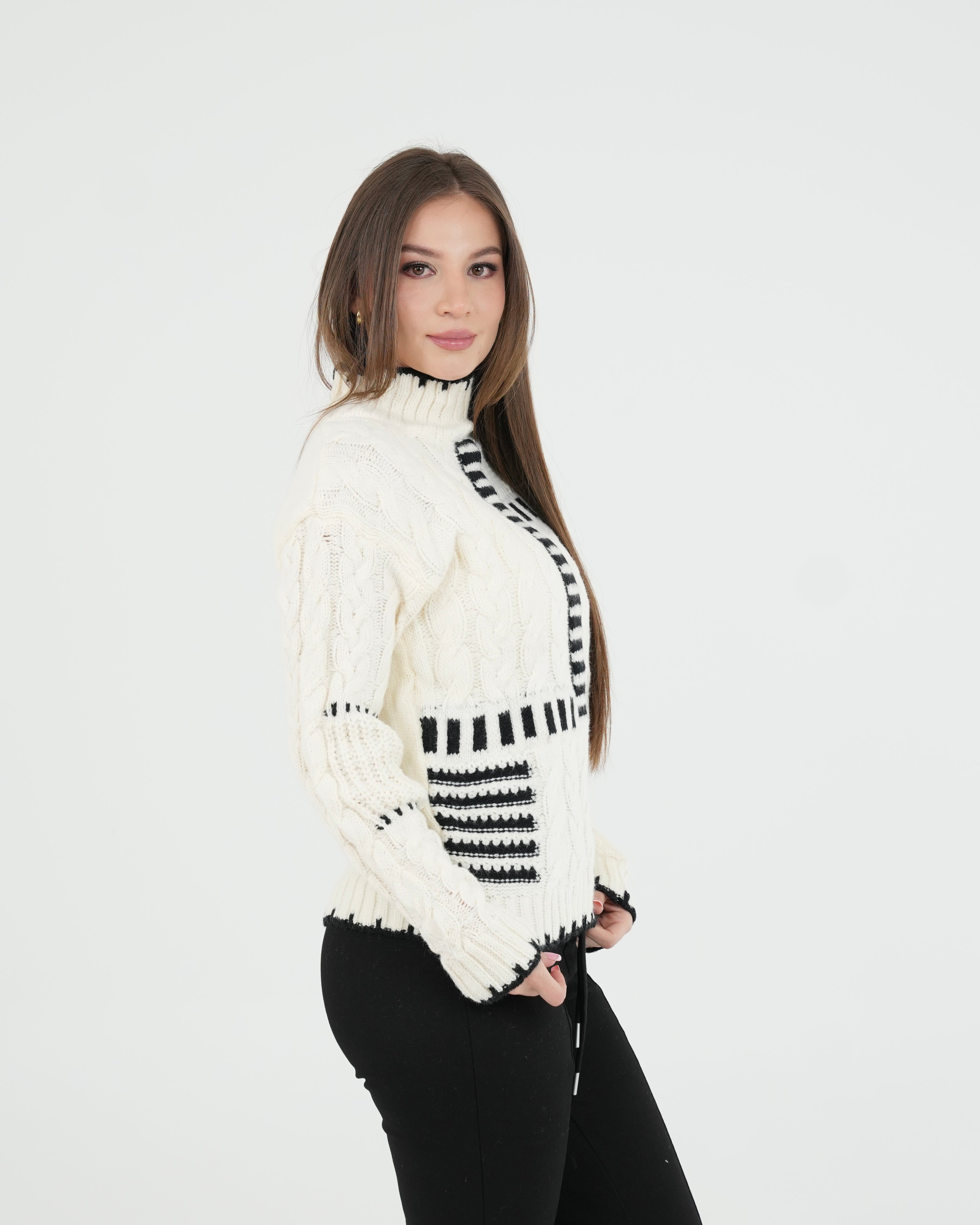 SUETER MSA205 PERLA -NEGRO
