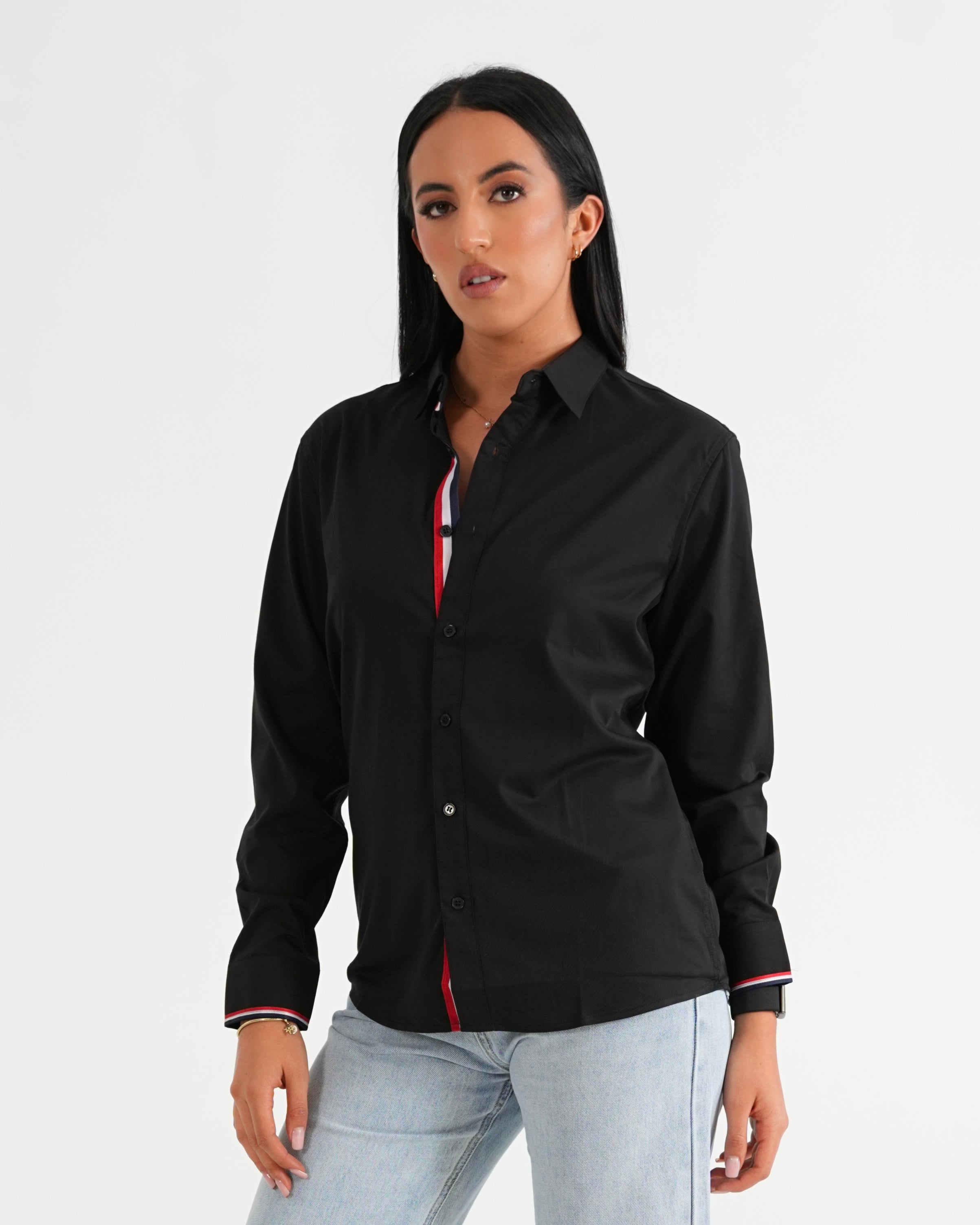 CAMISA FVR010 NEGRO