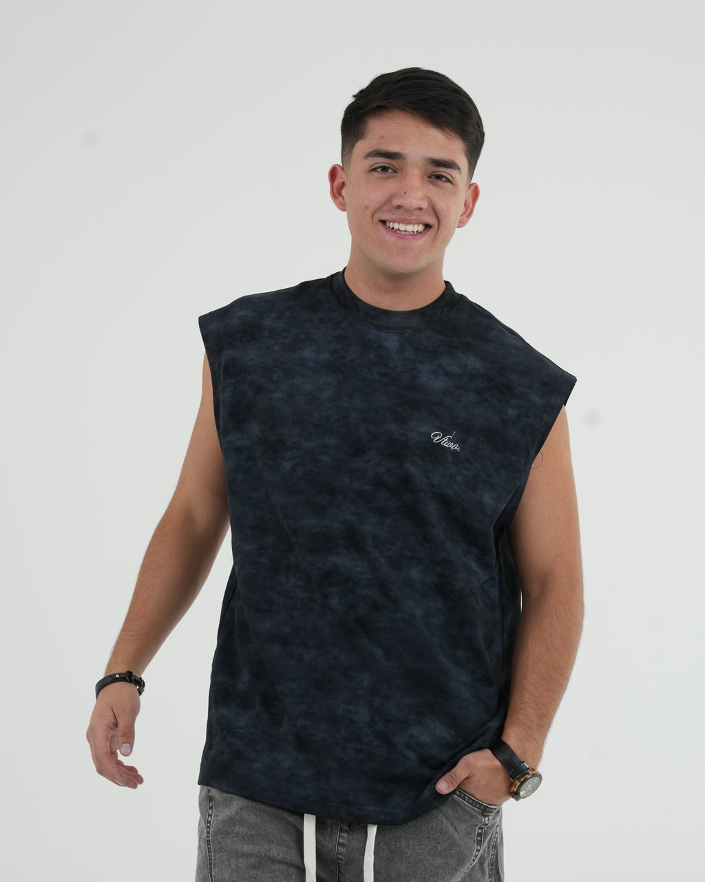 CAMISA FCA017 NEGRO