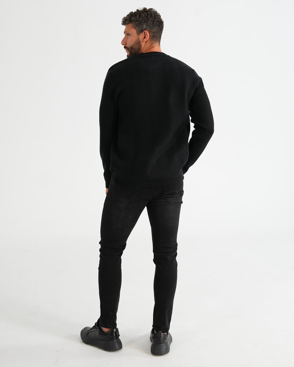 SUÉTER HISA030 NEGRO