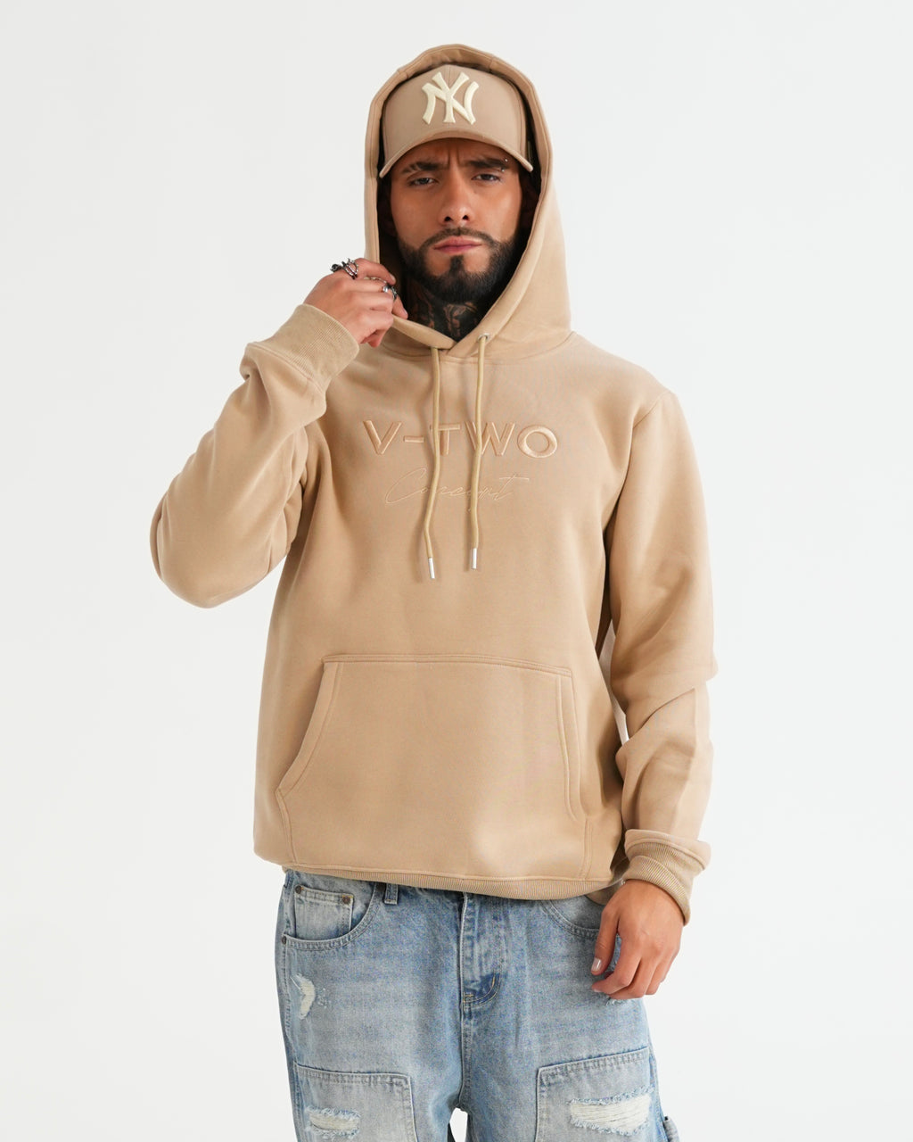 HOODIE FSA070 KHAKI