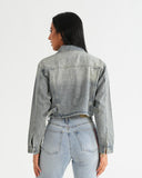 CHAQUETA DENIM JMVR008 AZUL
