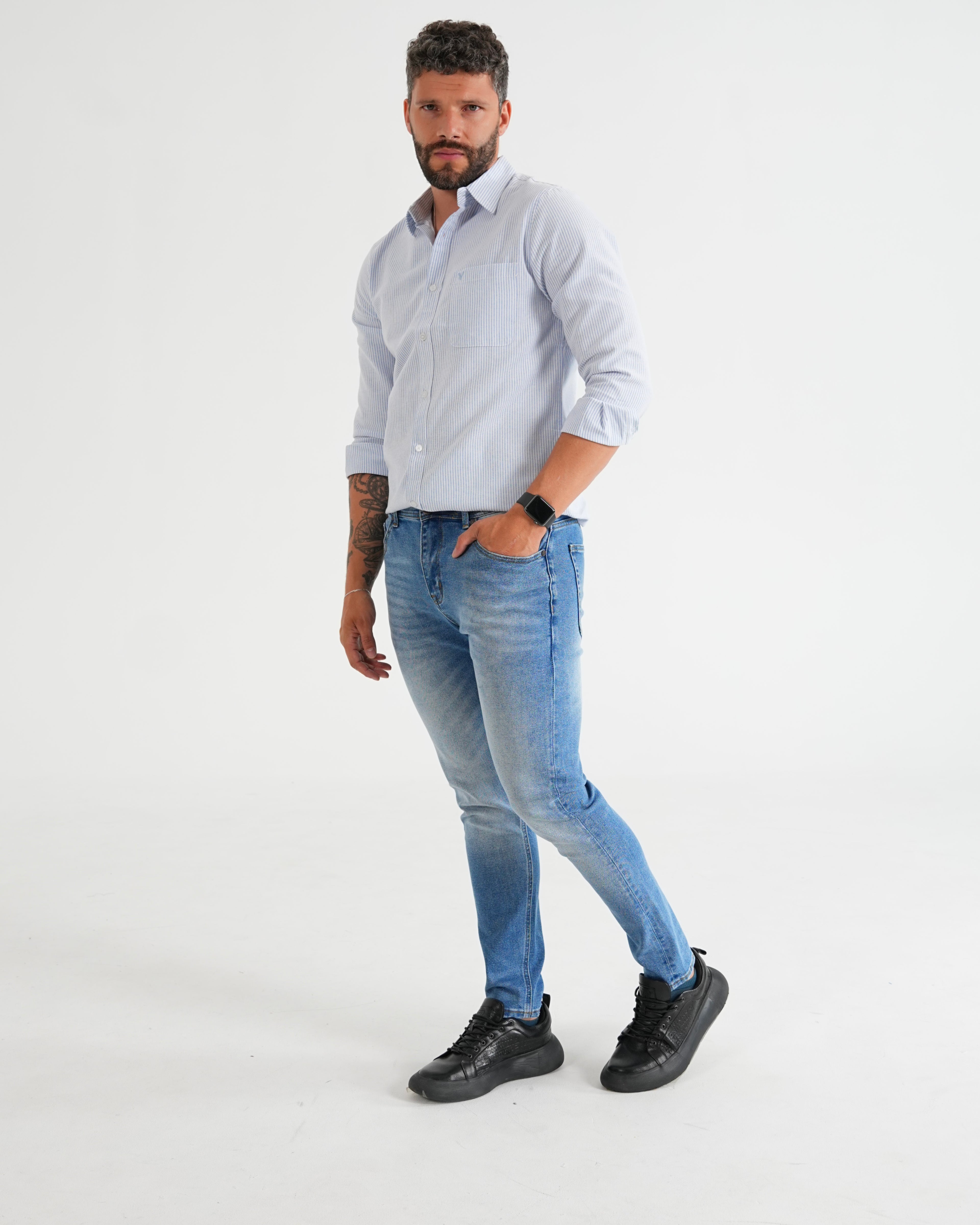 JEAN JH001 JBS AZUL