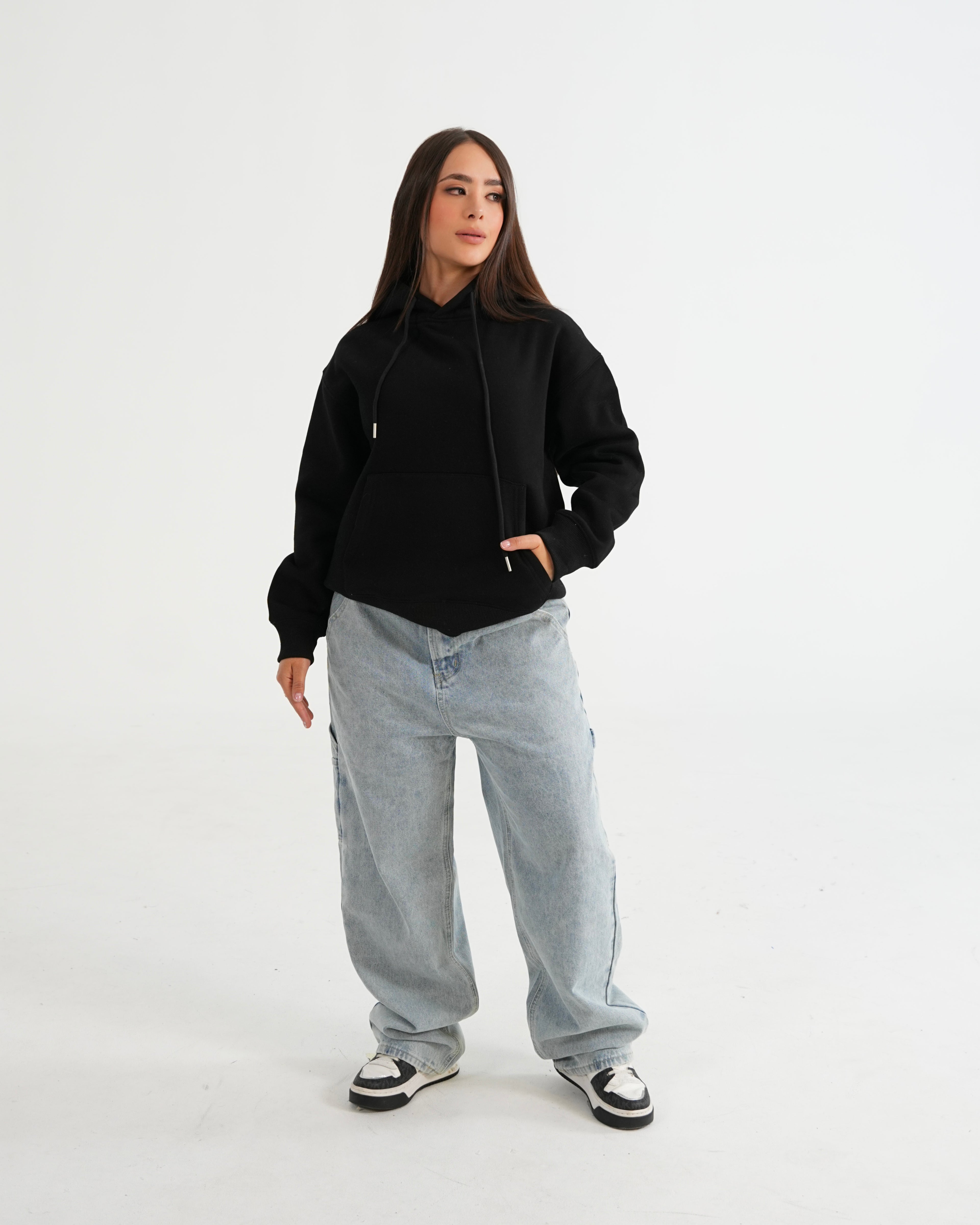HOODIE FMSA045 NEGRO