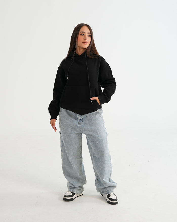 HOODIE FMSA045 NEGRO