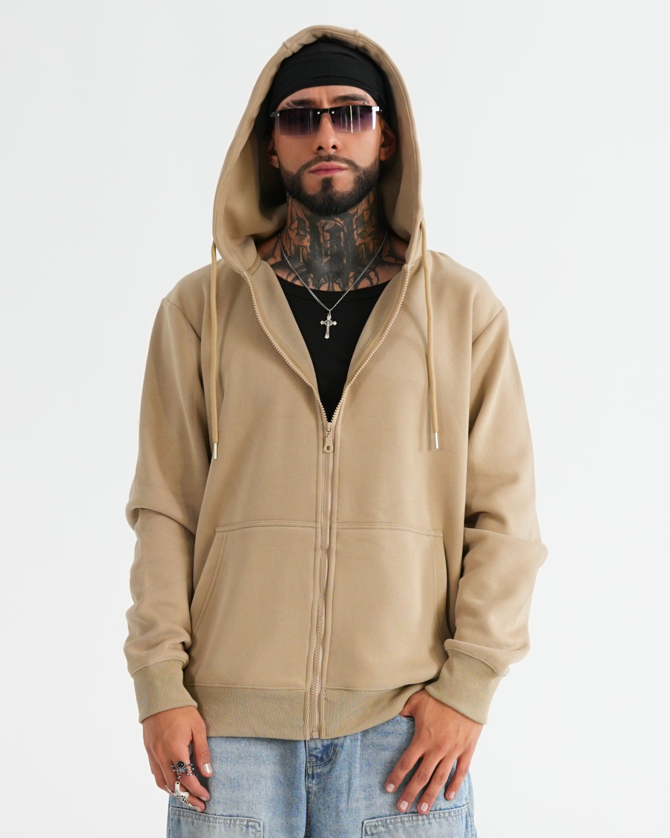 CHAQUETA FSA068 KHAKI C