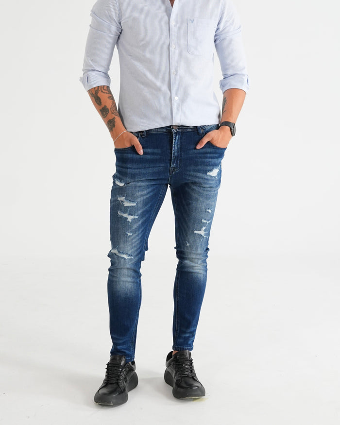 JEAN JH001 JBN AZUL