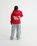 HOODIE FSA083 ROJO