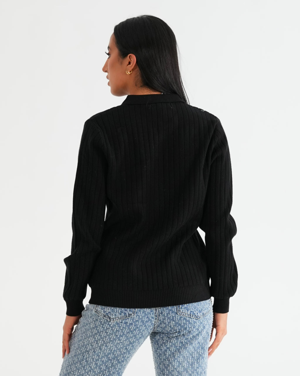 SUÉTER HISA022 NEGRO