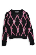 SUÉTER MSA155 NEGRO ROSA