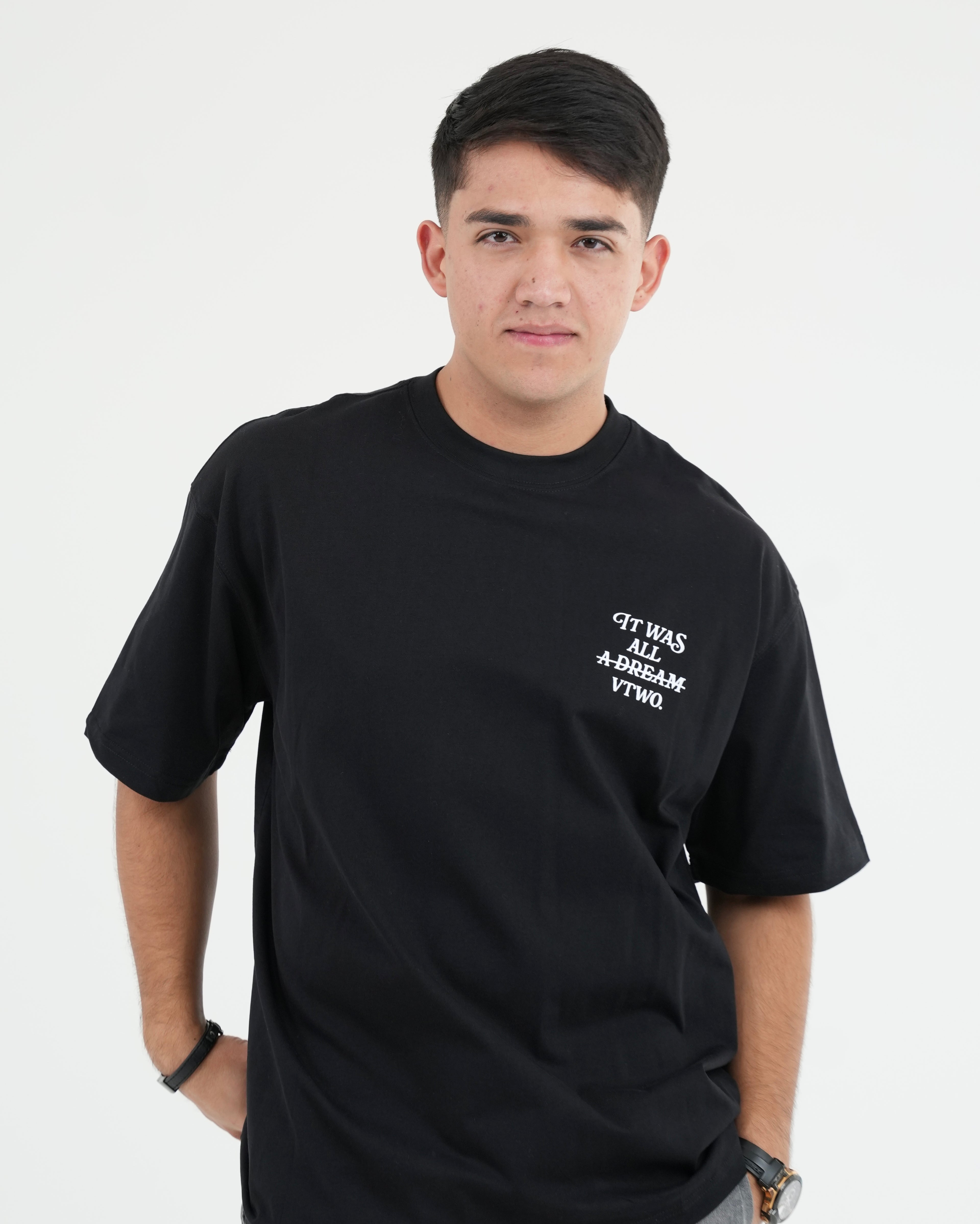 CAMISETA FCA016 NEGRO