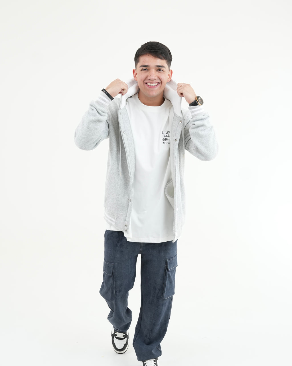 BEISBOLERA SA135 GRIS