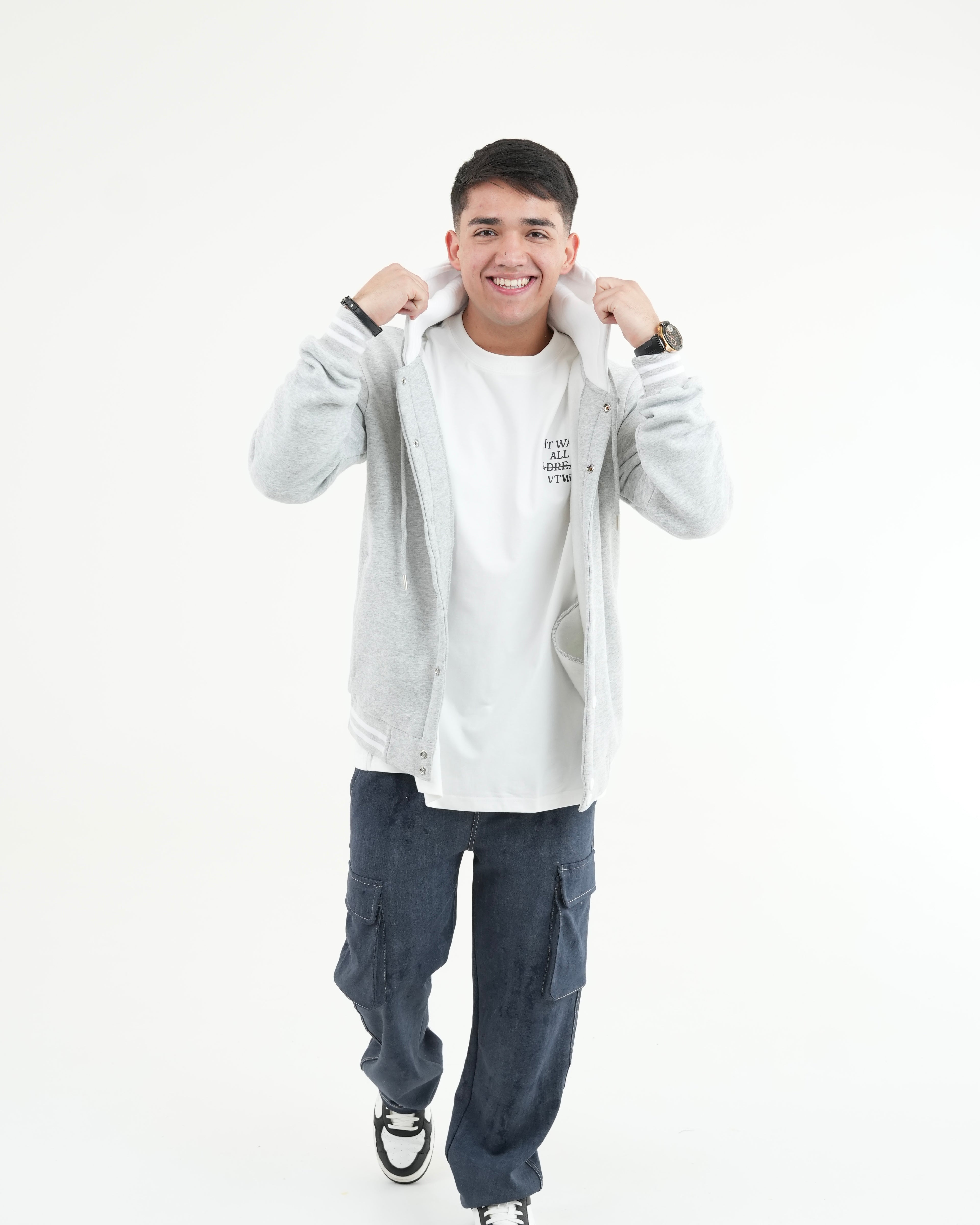 BEISBOLERA SA135 GRIS