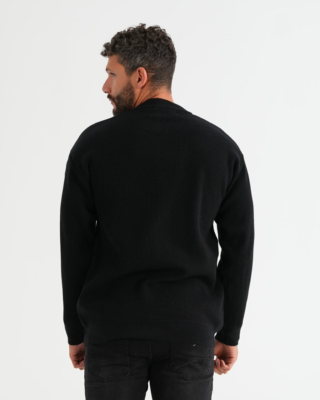 SUÉTER HISA028 NEGRO