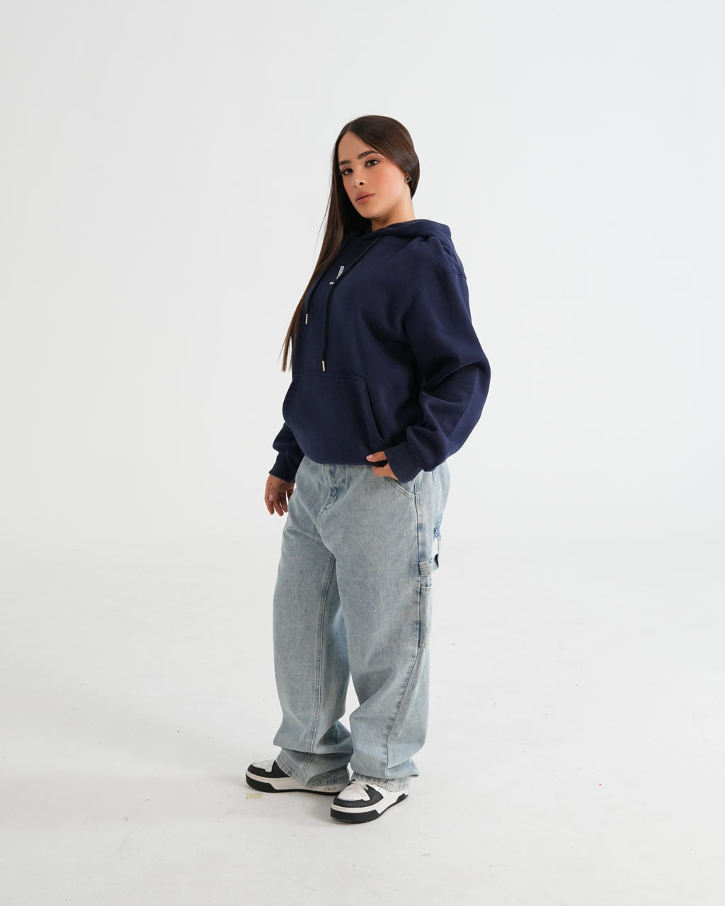 HOODIE FSA083 AZUL