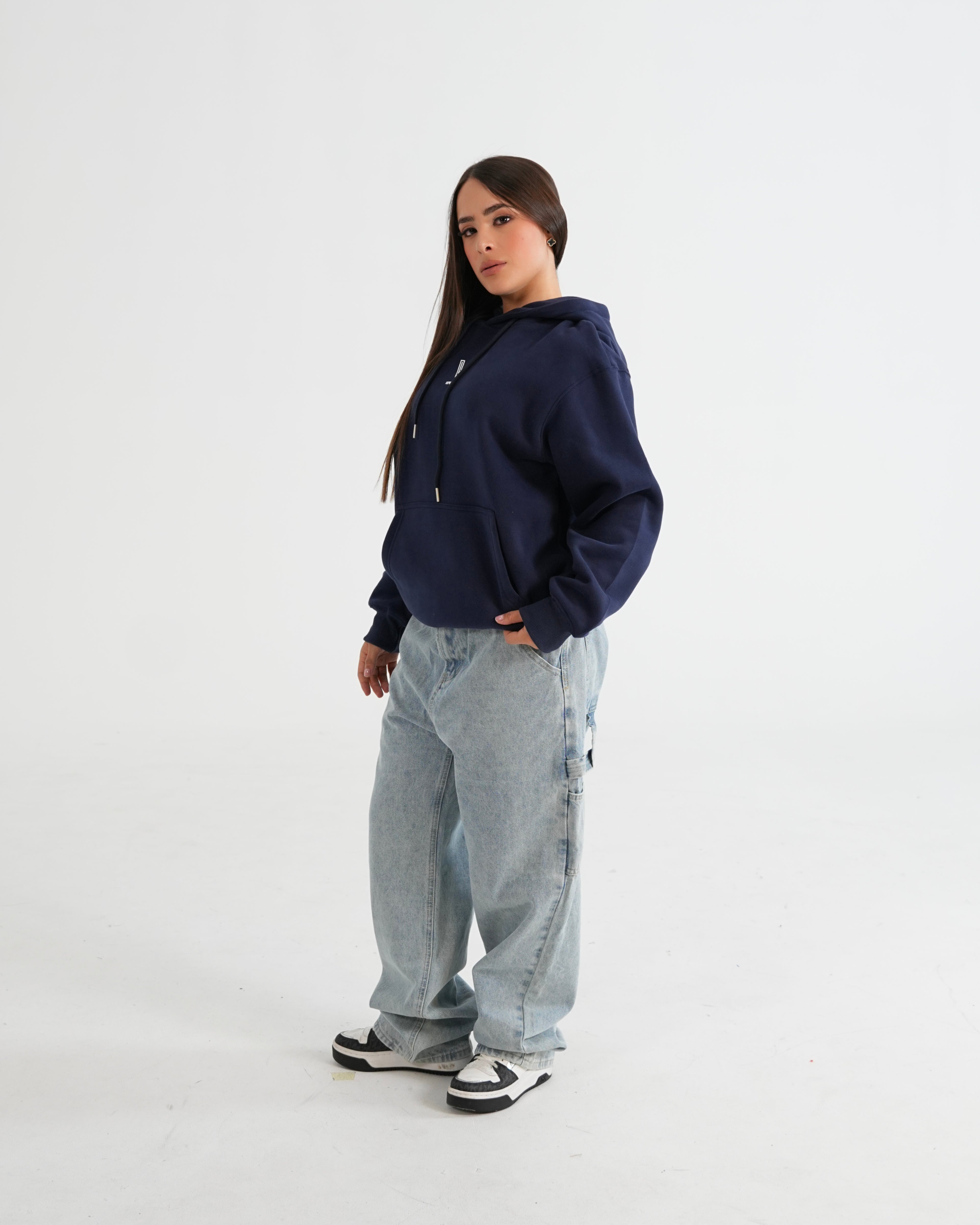 HOODIE FSA083 AZUL