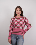 SUÉTER MSA156 ROSA