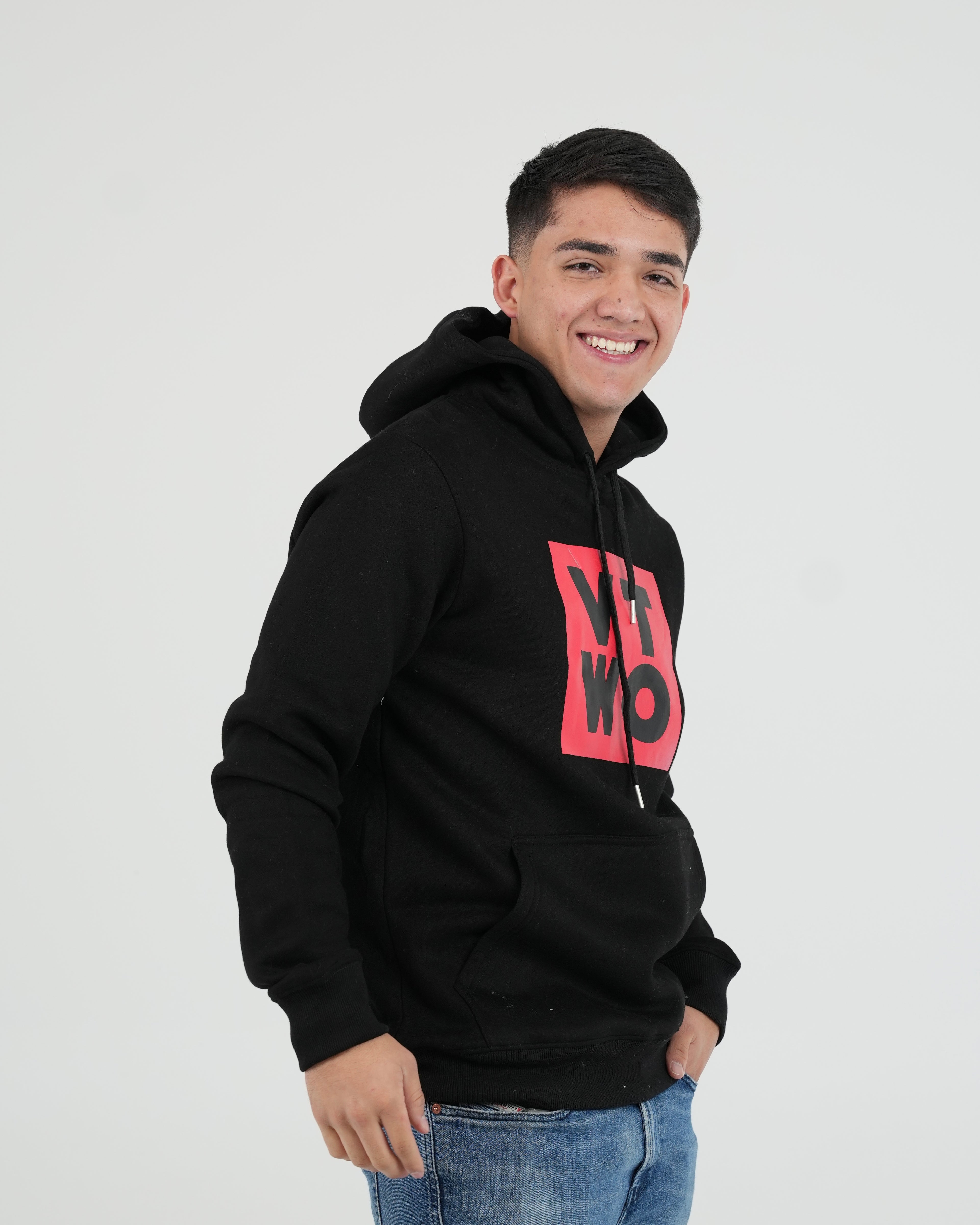 HOODIE FSA063 NEGRO