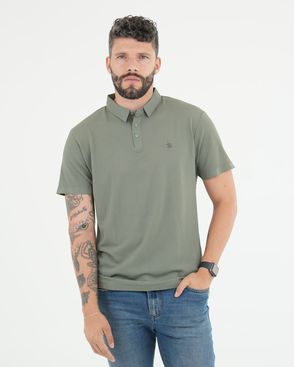 CAMISA POLO JCA002 VERDE