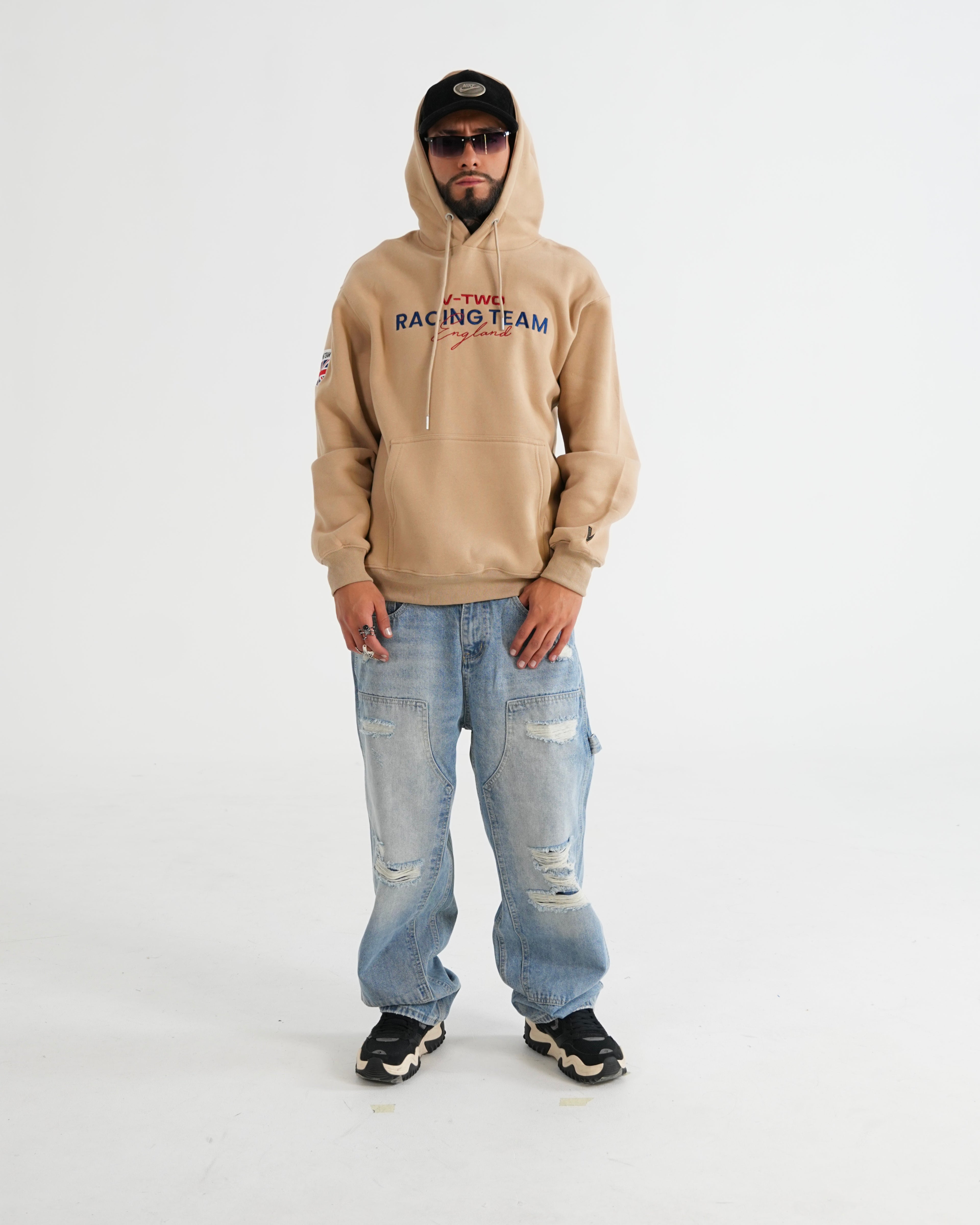 HOODIE FSA079 KHAKI