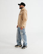 HOODIE FSA079 KHAKI