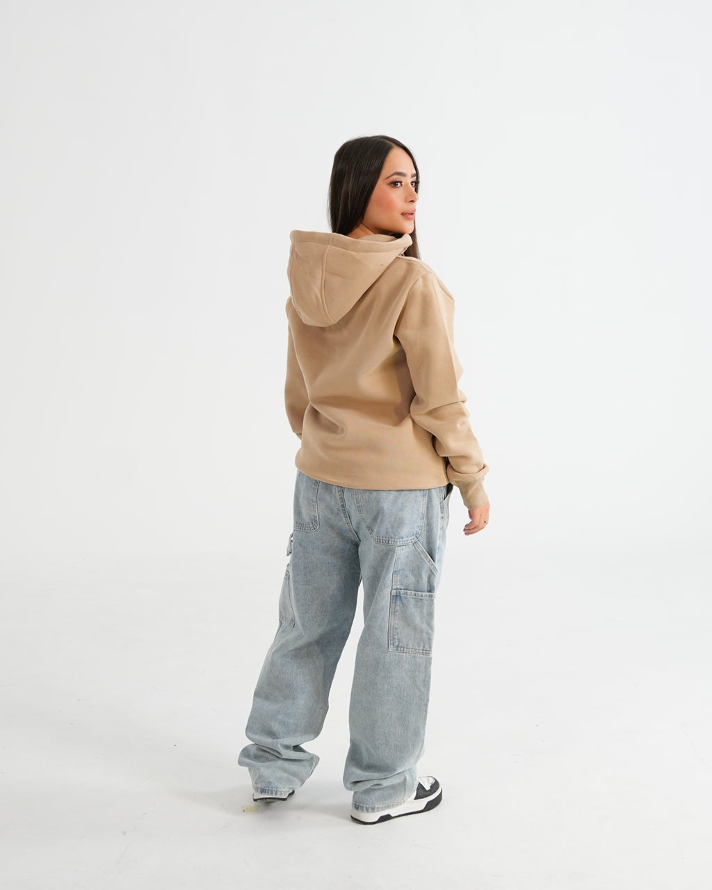 HOODIE FSA070 KHAKI