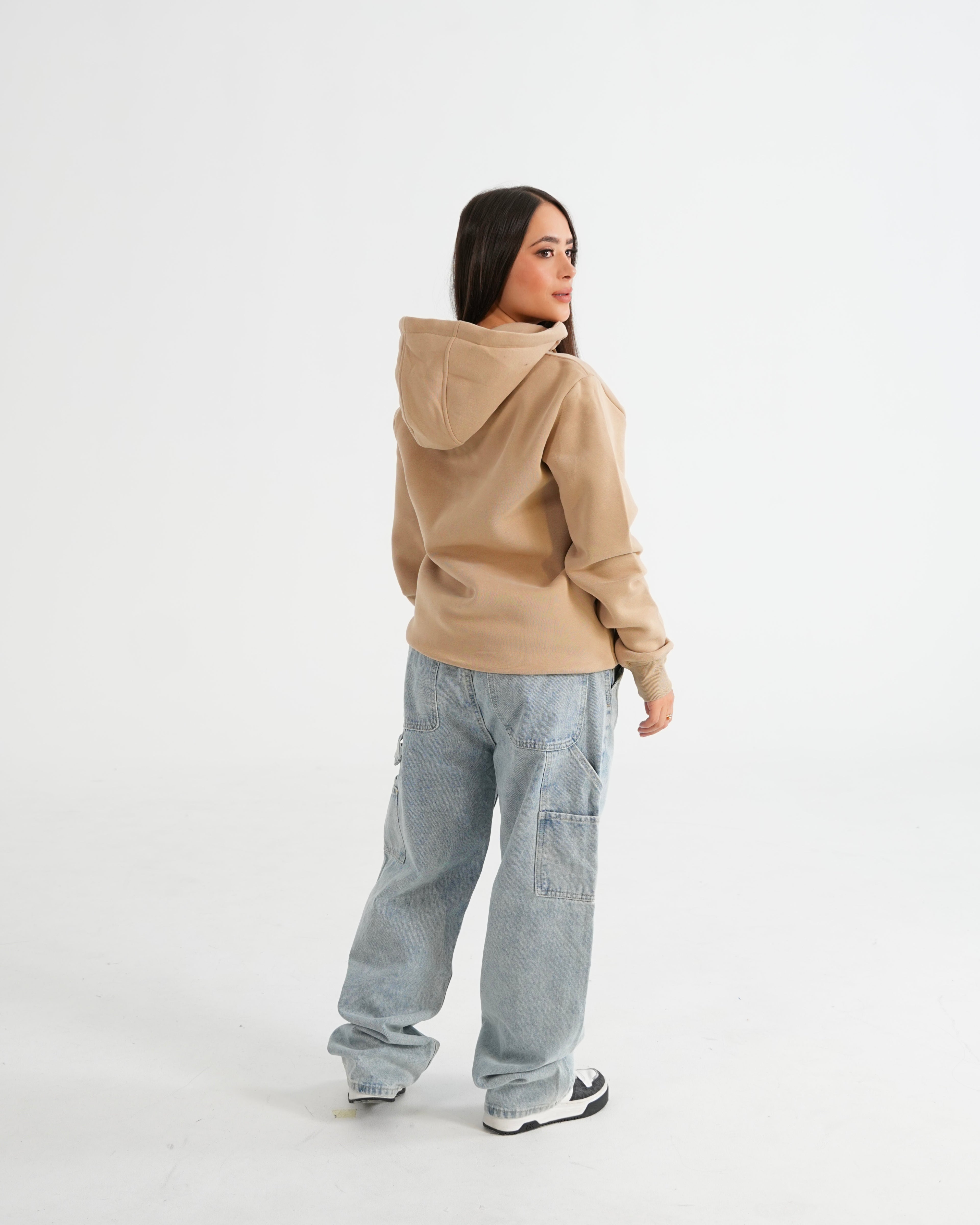 HOODIE FSA070 KHAKI