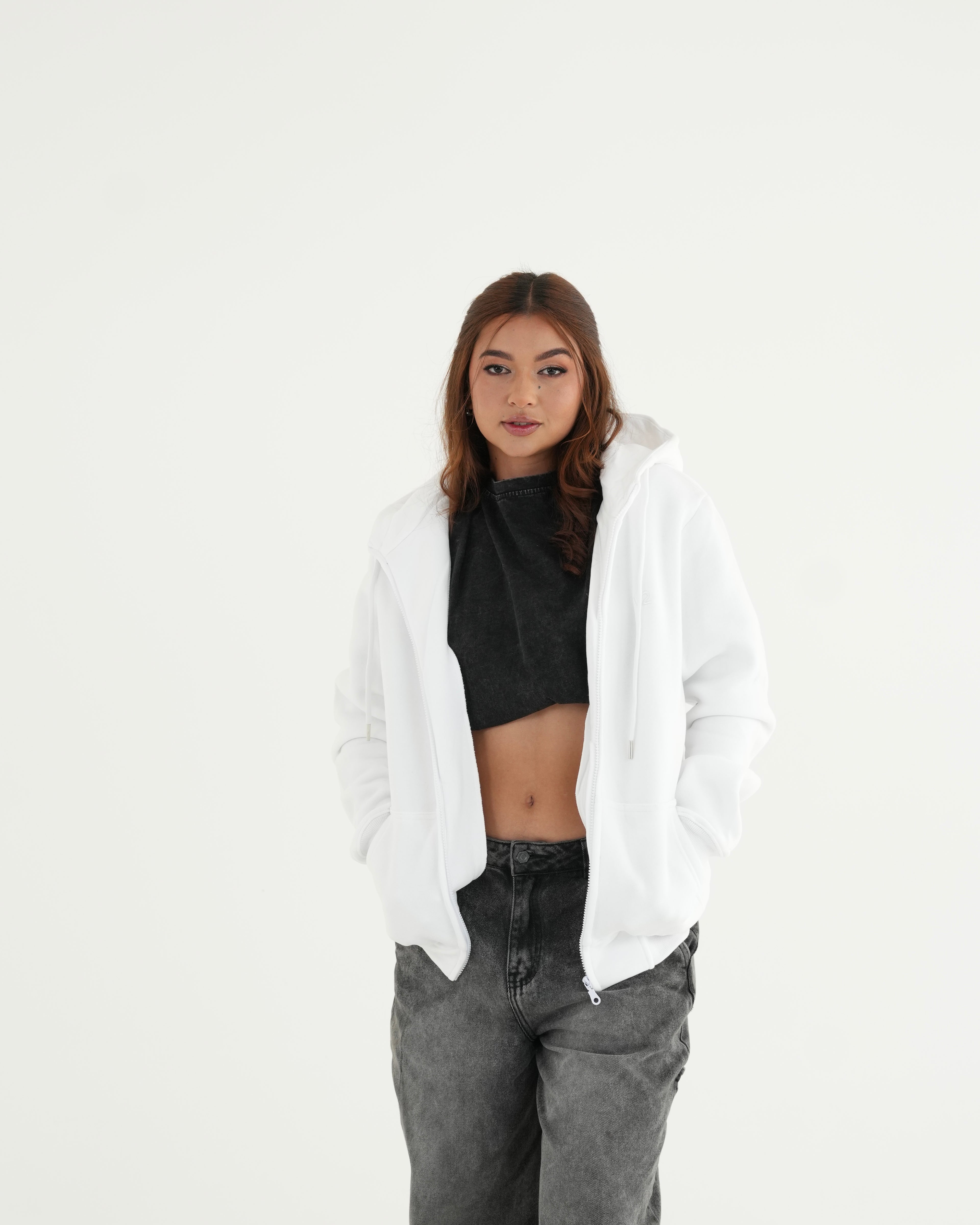 CHAQUETA FSA054 BLANCO