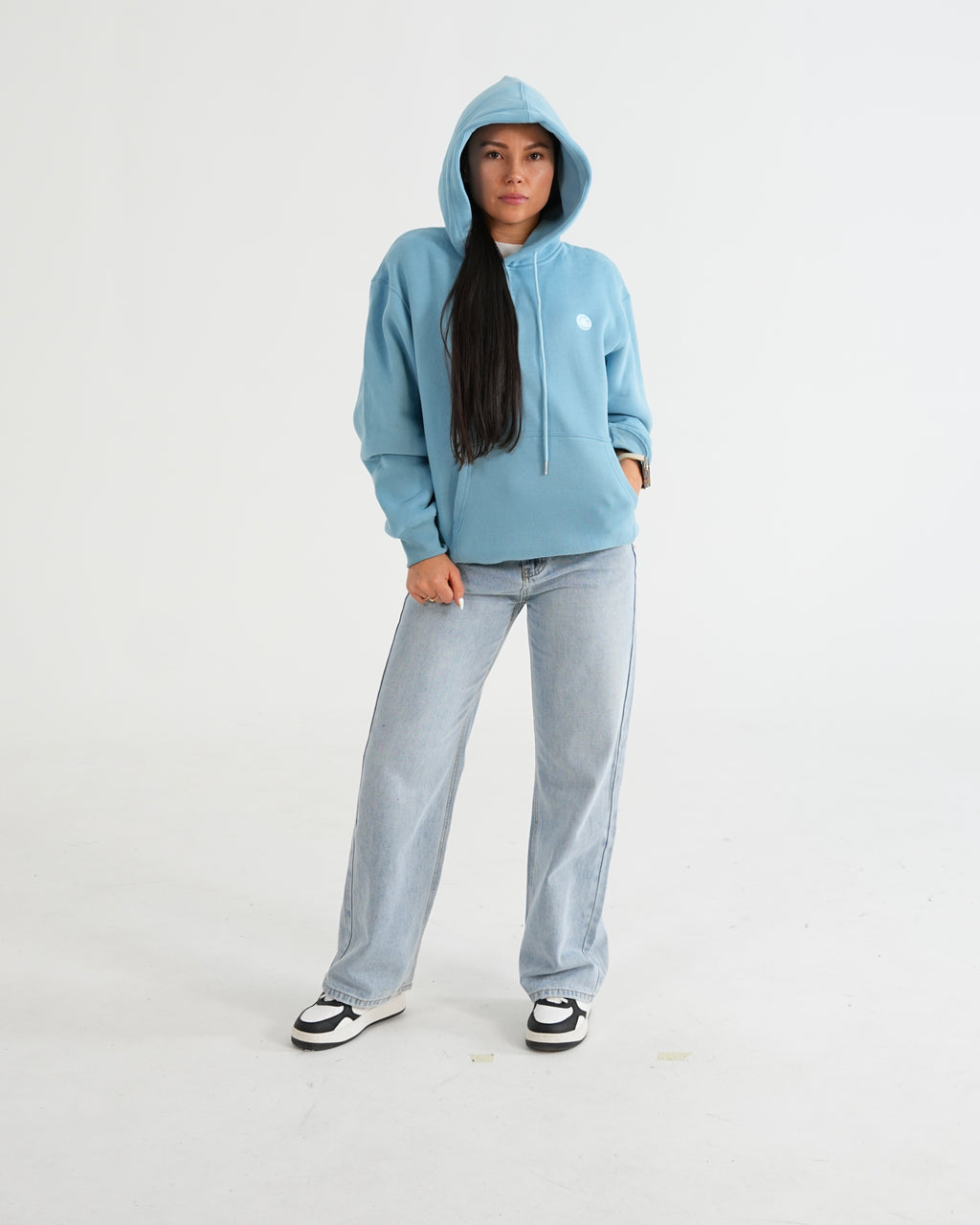 HOODIE FSA085 AZUL C