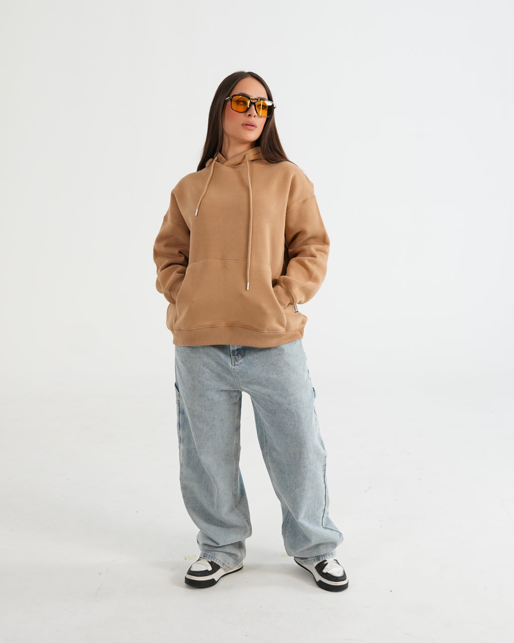HOODIE FMSA042 KHAKI