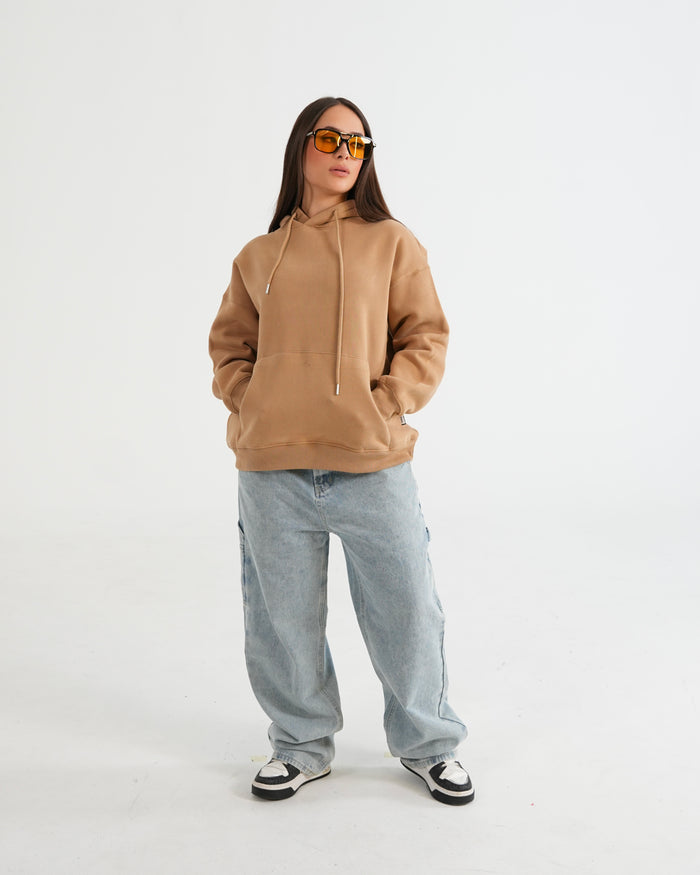 HOODIE FMSA042 KHAKI