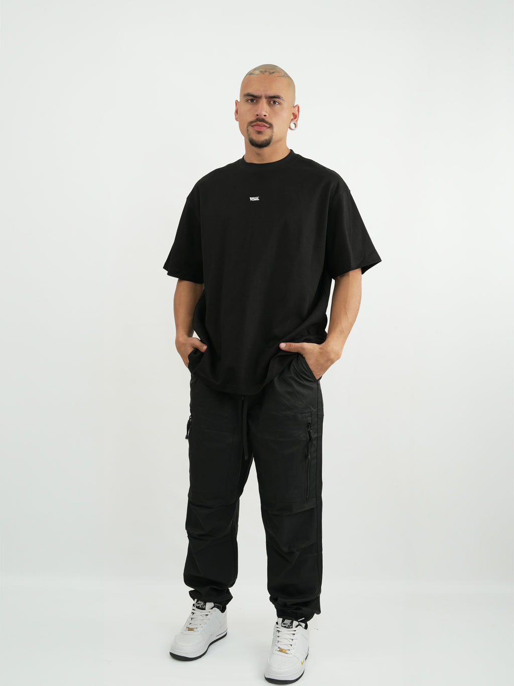 CAMISETA FCA001 NEGRO